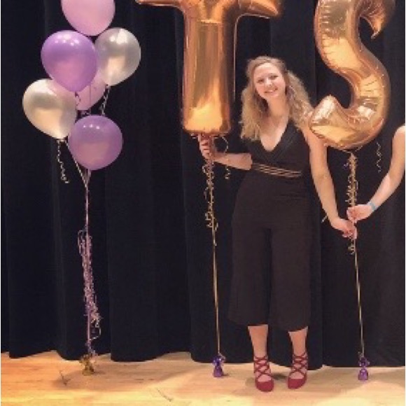 NASTY GAL Black Stretchy Fitted Jumpsuit Long Torso Cropped Pant - Picture 8 of 8